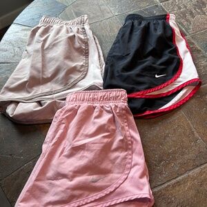 Lot of 3 Nike Workout Athletic Shorts Women’s Size Small